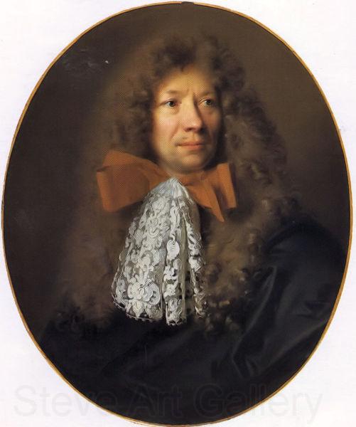 Nicolas de Largilliere Portrait of the painter Adam Frans van der Meulen. Spain oil painting art